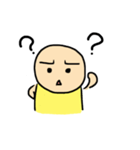 Yellow bare-headed of daily（個別スタンプ：37）