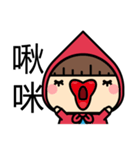 Cute Little Red（個別スタンプ：5）