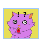 purplecat（個別スタンプ：2）