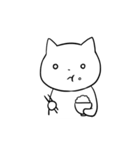 つぶらな瞳のねこ（個別スタンプ：21）