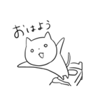 つぶらな瞳のねこ（個別スタンプ：27）