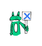 雨蛙くん 日常会話（個別スタンプ：9）