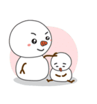 Manda snowman_2（個別スタンプ：5）