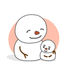 Manda snowman_2（個別スタンプ：30）