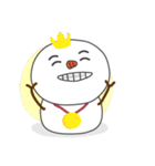 Manda snowman_2（個別スタンプ：38）