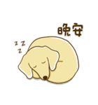 紅茶ガールとクリーム犬 (New)（個別スタンプ：18）