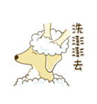 紅茶ガールとクリーム犬 (New)（個別スタンプ：20）