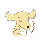 紅茶ガールとクリーム犬 (New)（個別スタンプ：22）