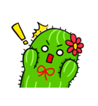 Fat cute cactus（個別スタンプ：9）