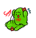 Fat cute cactus（個別スタンプ：23）