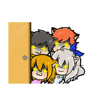 Wolf ＆ Tiger 2（個別スタンプ：34）