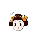 ほっこり舞妓はん（個別スタンプ：7）