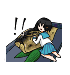 食卓彼女（個別スタンプ：13）