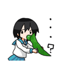 食卓彼女（個別スタンプ：14）