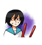 食卓彼女（個別スタンプ：21）