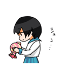 食卓彼女（個別スタンプ：24）
