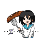 食卓彼女（個別スタンプ：33）