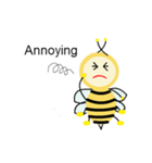 Light bulb Bees（個別スタンプ：4）