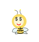 Light bulb Bees（個別スタンプ：5）