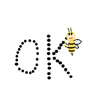 Light bulb Bees（個別スタンプ：24）