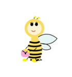 Light bulb Bees（個別スタンプ：25）