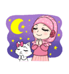 Happy Princess Hijab（個別スタンプ：1）