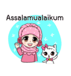 Happy Princess Hijab（個別スタンプ：2）