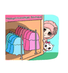 Happy Princess Hijab（個別スタンプ：5）