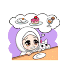 Happy Princess Hijab（個別スタンプ：9）