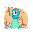 Happy Princess Hijab（個別スタンプ：31）