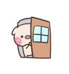 Cute pig - Move Move Move！（個別スタンプ：3）