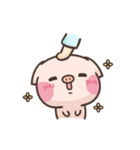 Cute pig - Move Move Move！（個別スタンプ：10）