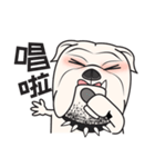 British Bulldog - Man's Talk（個別スタンプ：20）