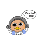 Spanish language  bird（個別スタンプ：18）