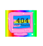 Vaporwaveトレンディ美的（個別スタンプ：3）