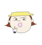 Big face Madeline（個別スタンプ：4）