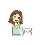 Emotional girl and a pet's daily Ver 1.0（個別スタンプ：11）