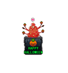 pixel animated stickers (Halloween Day1)（個別スタンプ：7）