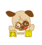 Planet dog - Pug（個別スタンプ：3）