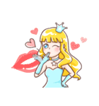 I myself the princess rewards you.（個別スタンプ：28）