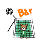 私たち、サッカー大好き！（個別スタンプ：26）