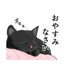 ある黒猫のスタンプ（個別スタンプ：8）