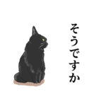 ある黒猫のスタンプ（個別スタンプ：17）