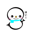 Healing snowman（個別スタンプ：7）