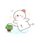 雪だるまの冬＆クリスマス（個別スタンプ：12）