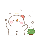 雪だるまの冬＆クリスマス（個別スタンプ：13）