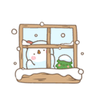 雪だるまの冬＆クリスマス（個別スタンプ：33）