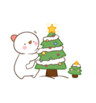 雪だるまの冬＆クリスマス（個別スタンプ：38）