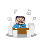 A Jovial Professor（個別スタンプ：9）