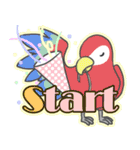 2017年 新年☆色鳥どりスタンプ☆（個別スタンプ：2）